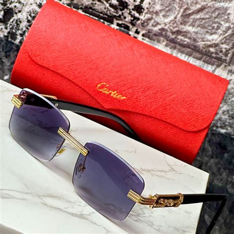 gafas cartier originales precio|cartier unisex sunglasses.